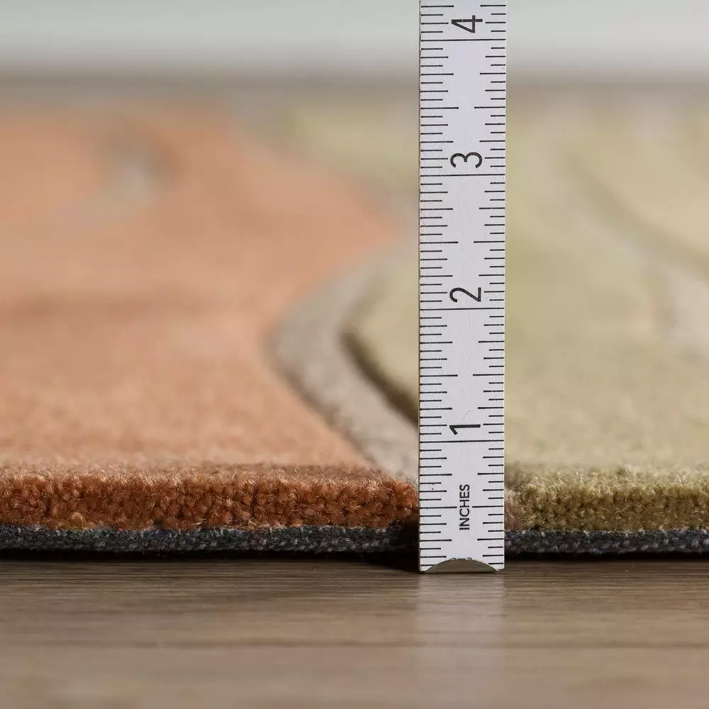 By Addison Rug Ascot Rug 8 Ft. 306 10 Ft. X Area Striped Autumn 6 By Addison Rug Ascot Rug 8 Ft. 306 10 Ft. X Area Striped Autumn - Image 4