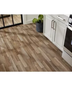 Trafficmaster Flooring Vinyl Oak Sheet 12 Ft. Wide Residential Cut To Length Autumn Brown -TrafficMaster Sales autumn brown oak trafficmaster vinyl sheet flooring u9160405k743g14 31 1000