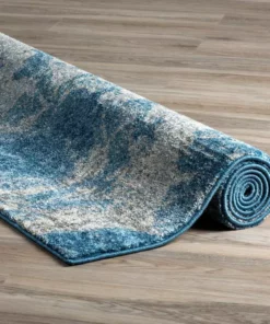 Harrison By Addison Rug Rug 5 Ft. 7 In. 10 X 3 In. Area Baltic 7 Ft. -TrafficMaster Sales baltic blue addison rugs area rugs hdhr10ba5x8 77 1000