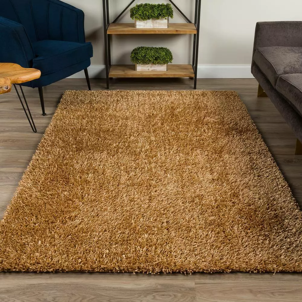 By Addison Rug Lavish Rug Shag 8 Ft. 10 Ft. X Area Beige 8 By Addison Rug Lavish Rug Shag 8 Ft. 10 Ft. X Area Beige - Image 6