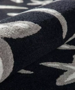 By Addison Cove Rug 5 Ft. 8 X 6 In. Area 3 Ft. Starfish Black -TrafficMaster Sales black addison rugs area rugs hdcv8bk4x6 44 1000