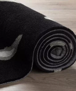 By Addison Cove Rug 5 Ft. 8 X 6 In. Area 3 Ft. Starfish Black -TrafficMaster Sales black addison rugs area rugs hdcv8bk4x6 77 1000