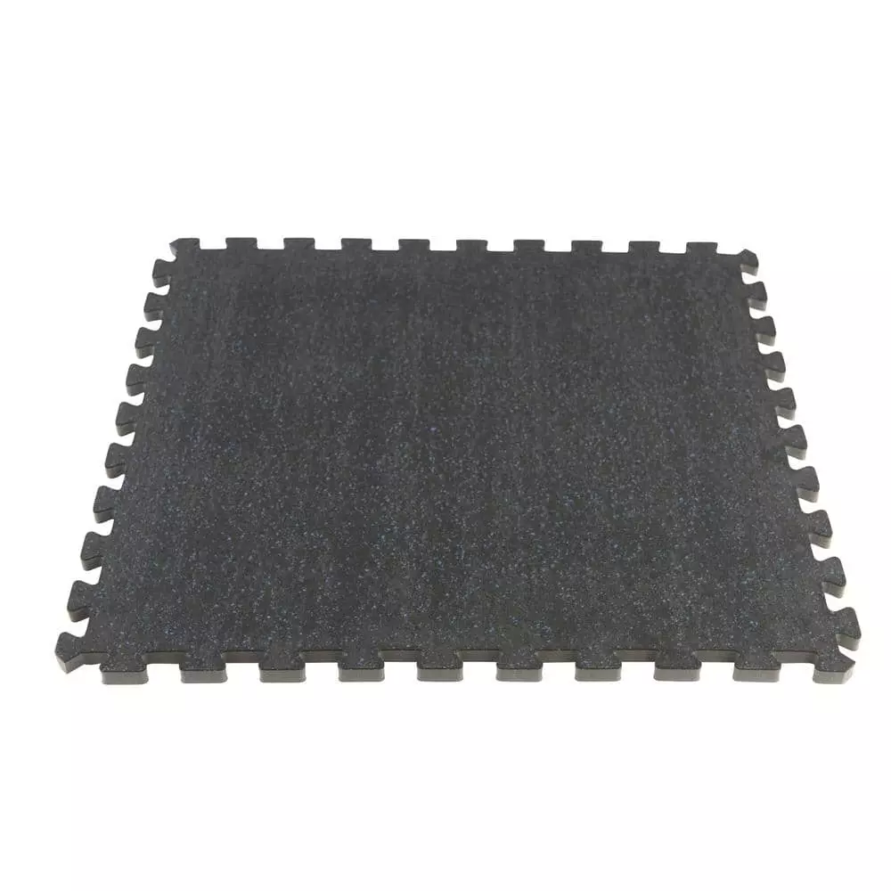 By Trafficmaster Tile Tiles/Pack) Foam 25.2 In. X (4 (17.64 Sq. Ft.) 0.68 In. Shock Absorbing Floor Gym Black 5 By Trafficmaster Tile Tiles/Pack) Foam 25.2 In. X (4 (17.64 Sq. Ft.) 0.68 In. Shock Absorbing Floor Gym Black - Image 3