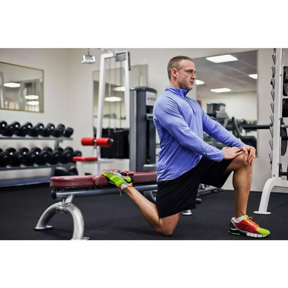 By Trafficmaster Tile Tiles/Pack) Foam 25.2 In. X (4 (17.64 Sq. Ft.) 0.68 In. Shock Absorbing Floor Gym Black 9 By Trafficmaster Tile Tiles/Pack) Foam 25.2 In. X (4 (17.64 Sq. Ft.) 0.68 In. Shock Absorbing Floor Gym Black - Image 7