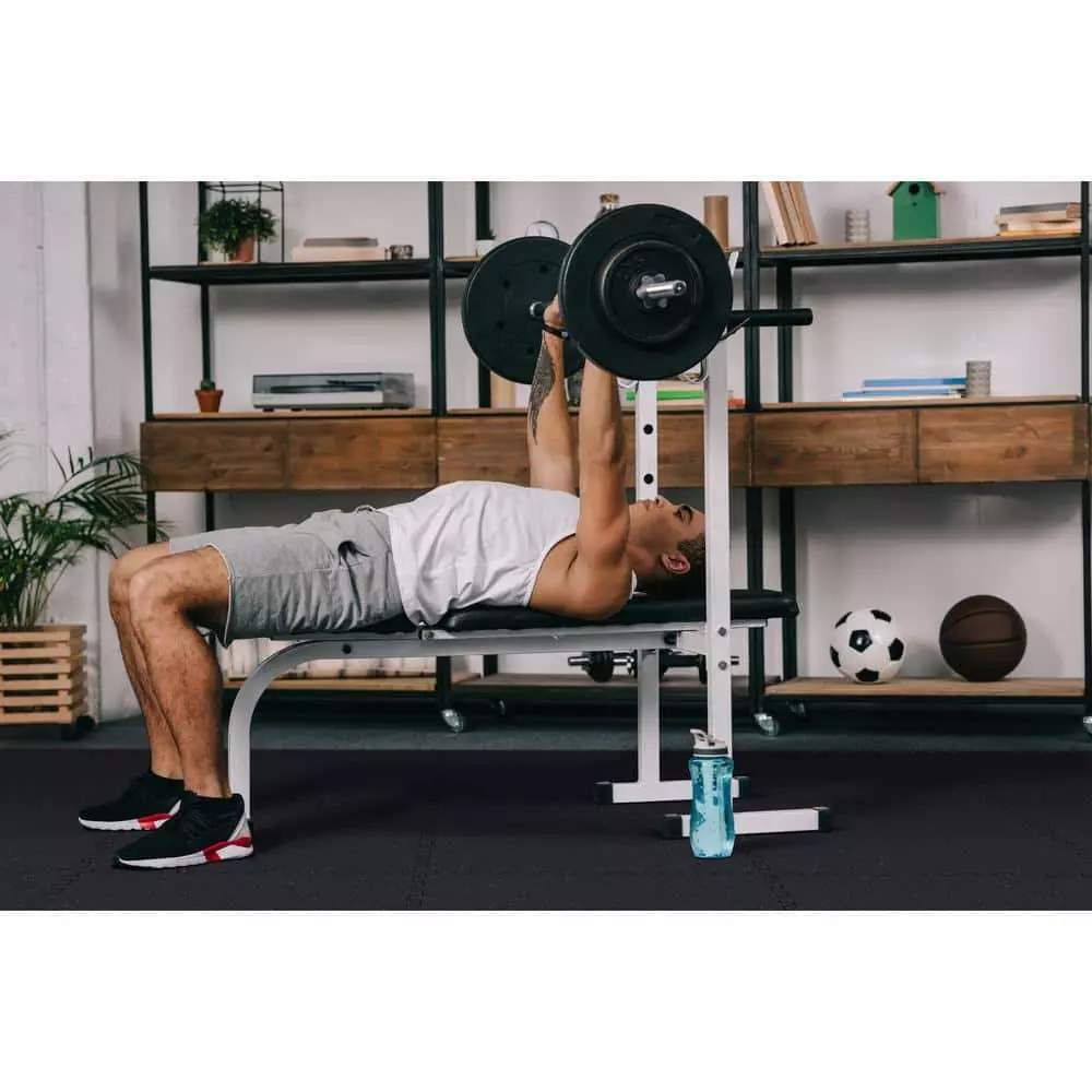 By Trafficmaster Tile Tiles/Pack) Foam 25.2 In. X (4 (17.64 Sq. Ft.) 0.68 In. Shock Absorbing Floor Gym Black 10 By Trafficmaster Tile Tiles/Pack) Foam 25.2 In. X (4 (17.64 Sq. Ft.) 0.68 In. Shock Absorbing Floor Gym Black - Image 8