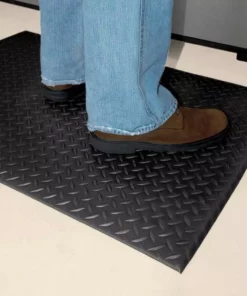 By Trafficmaster Mat Foam Diamond 36 In. 48 In. X Soft Black -TrafficMaster Sales black trafficmaster commercial floor mats 60 169 0900 30000400 31 1000