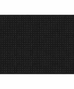 By Trafficmaster Door Mat Rubber Synthetic Fiber 72 In. 48 In. X Commercial Recycled Black