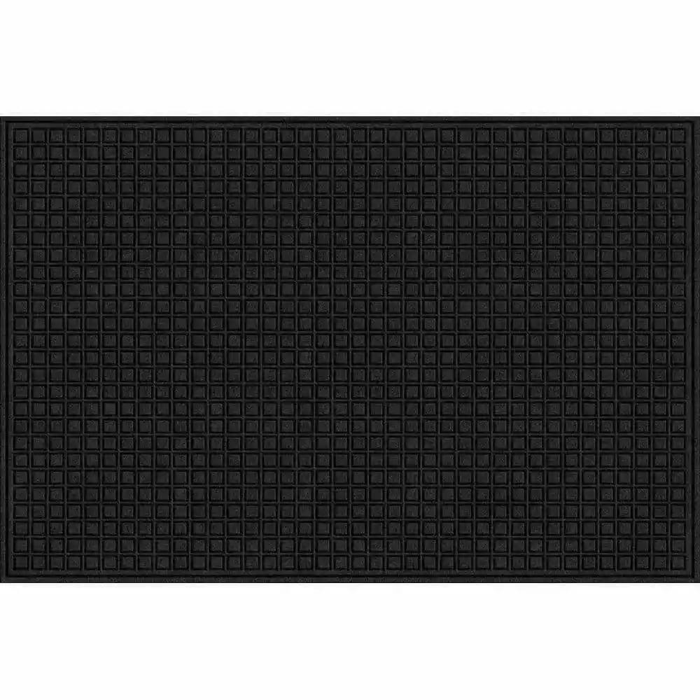 By Trafficmaster Door Mat Recycled Rubber Synthetic Fiber 72 In. 48 In. X Commercial Black 3 By Trafficmaster Door Mat Recycled Rubber Synthetic Fiber 72 In. 48 In. X Commercial Black