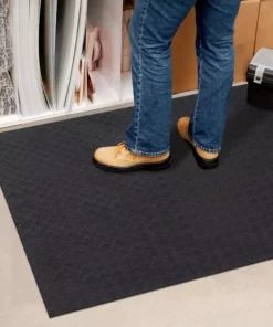 Trafficmaster Deck Plate Mat Rubber 36 In. 48 In. X Black -TrafficMaster Sales black trafficmaster commercial floor mats mt1003508 31 1000