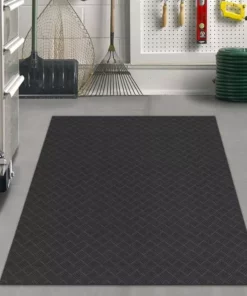 Trafficmaster Deck Plate Mat Rubber 36 In. 48 In. X Black -TrafficMaster Sales black trafficmaster commercial floor mats mt1003508 4f 1000