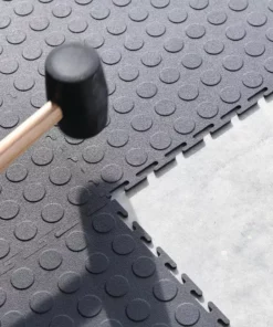 By Trafficmaster Tiles, Coin Rubber 6-Pack 18 In. (13.5 Sq. Ft.) X 3.1 Mm Interlocking Raised Modular Flooring Black 22 By Trafficmaster Tiles, Coin Rubber 6-Pack 18 In. (13.5 Sq. Ft.) X 3.1 Mm Interlocking Raised Modular Flooring Black -TrafficMaster Sales black trafficmaster gym floor tiles 11n 532 18x18hd fa 1000