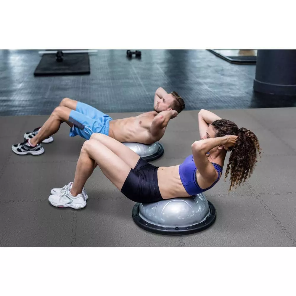 By Trafficmaster Tile Tiles/Pack Foam 24 In. .52 In. (16 Sq. Ft.) X Floor Impact Gym Dual Sided Black/Gray 6 By Trafficmaster Tile Tiles/Pack Foam 24 In. .52 In. (16 Sq. Ft.) X Floor Impact Gym Dual Sided Black/Gray - Image 4