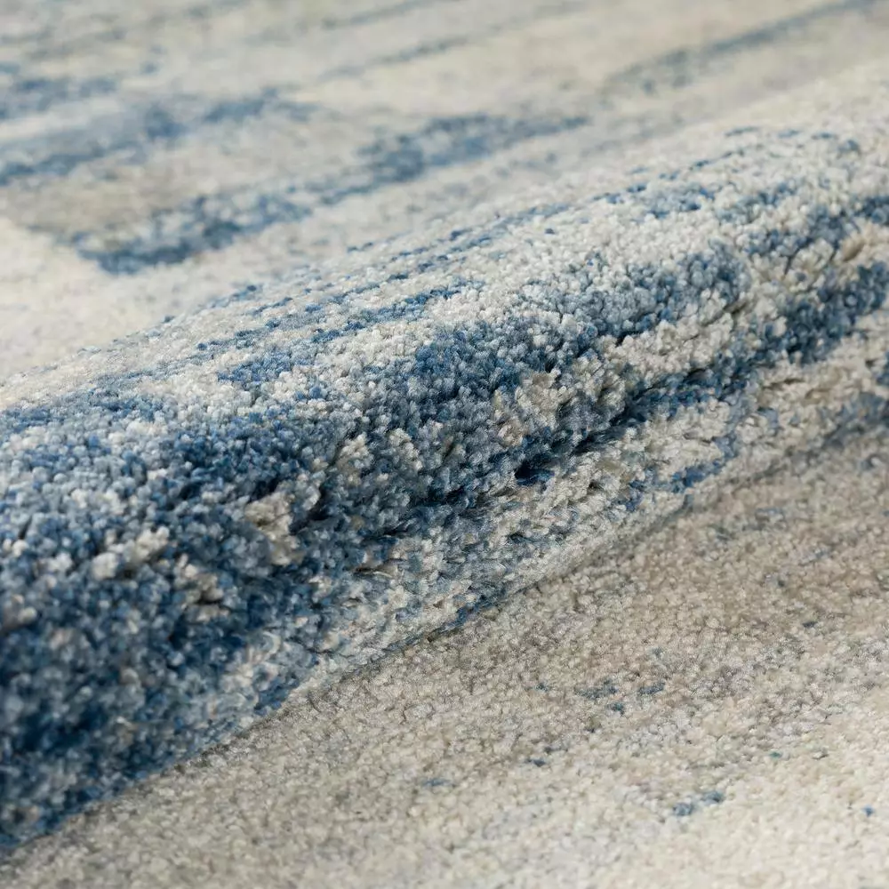 Addison Rug By Ankara 17 8 Ft. 10 Ft. X Area Dancing Circle Indigo Blue 10 Addison Rug By Ankara 17 8 Ft. 10 Ft. X Area Dancing Circle Indigo Blue - Image 8