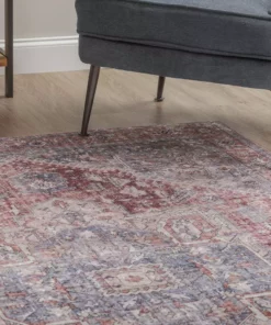 By Addison Baldwin Medallion Rug 2 Blush Velvet 5 Ft. 3 In. 3 Ft. X Area Non-Skid Indoor -TrafficMaster Sales blush addison rugs area rugs hdba2bl3x5 fa 1000