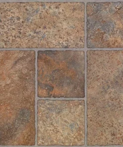 Bodden Bay Trafficmaster Terra Cotta Tile Case) Vinyl (30 Sq. Ft. / 12 In. X Peel And Stick