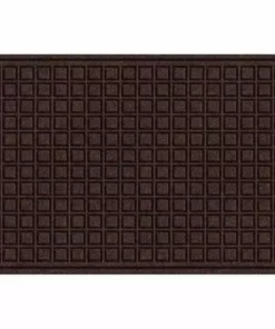 By Trafficmaster Door Mat Rubber 24 In. 36 In. X Commerical Synthetic Recycled Surface Brown
