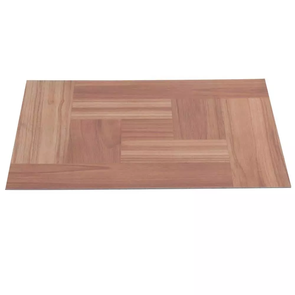 Trafficmaster Tile Parquet Flooring Case) Wood Vinyl (30 Sq. Ft. / 12 In. X Peel And Stick Brown 5 Trafficmaster Tile Parquet Flooring Case) Wood Vinyl (30 Sq. Ft. / 12 In. X Peel And Stick Brown - Image 3