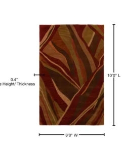 Addison Rug Rug By Ascot 8 Ft. 16 10 Ft. X Area Abstract Stripe Canyon -TrafficMaster Sales canyon addison rugs area rugs hdas16ca8x10 76 1000