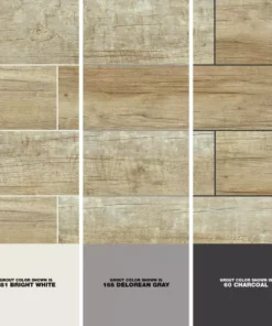 Trafficmaster Capel By Tile Ceramic Timber (16.8 Sq. Ft./Case) 24 In. 6 In. X Wall Floor Matte Wood Look -TrafficMaster Sales capel timber trafficmaster ceramic tile nhdcaptim6x24 a0 1000