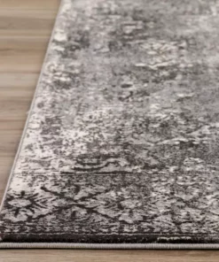 By Addison Rug Apollo 7 Carbon 2 Ft. 3 In. 7 Ft. 5 In. X Runner Distressed Patterned Indoor -TrafficMaster Sales carbon addison rugs area rugs hdap7ca2x7 44 1000