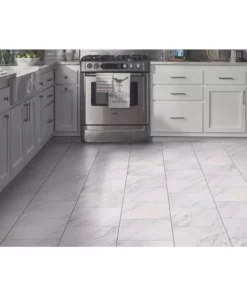 Trafficmaster Carrara Tile Case) Marble Vinyl (30 Sq. Ft. / 12 In. X Peel And Stick -TrafficMaster Sales carrara marble trafficmaster vinyl tile ss1212 4f 1000 1