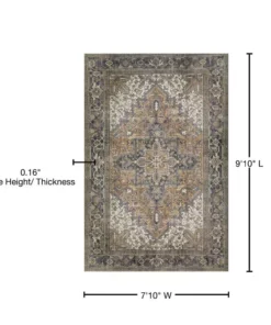By Addison Rug Athena Rug 3 9 Ft. X 10 In. 7 Ft. Area Chocolate -TrafficMaster Sales chocolate addison rugs area rugs hdat3ch8x10 76 1000