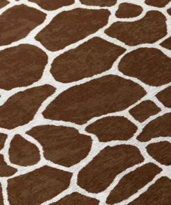 By Addison Kruger Chocolate Rug 8 Ft. 10 Ft. X Area Animal Print 12 By Addison Kruger Chocolate Rug 8 Ft. 10 Ft. X Area Animal Print -TrafficMaster Sales chocolate addison rugs area rugs hdkr4ch8x10 4f 1000