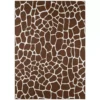 By Addison Kruger Chocolate Rug 8 Ft. 10 Ft. X Area Animal Print 1 By Addison Kruger Chocolate Rug 8 Ft. 10 Ft. X Area Animal Print -TrafficMaster Sales chocolate addison rugs area rugs hdkr4ch8x10 64 1000