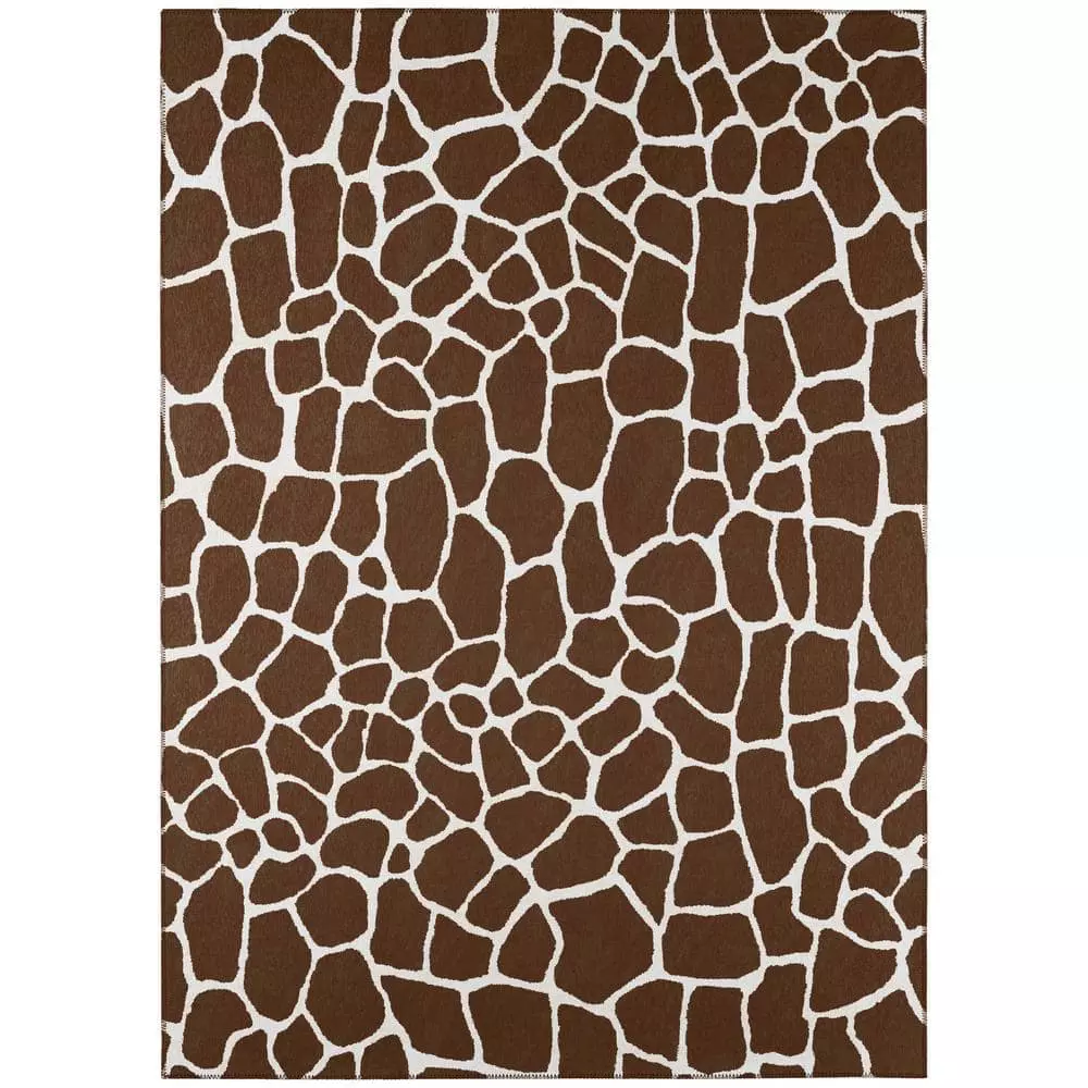 By Addison Kruger Chocolate Rug 8 Ft. 10 Ft. X Area Animal Print 3 By Addison Kruger Chocolate Rug 8 Ft. 10 Ft. X Area Animal Print