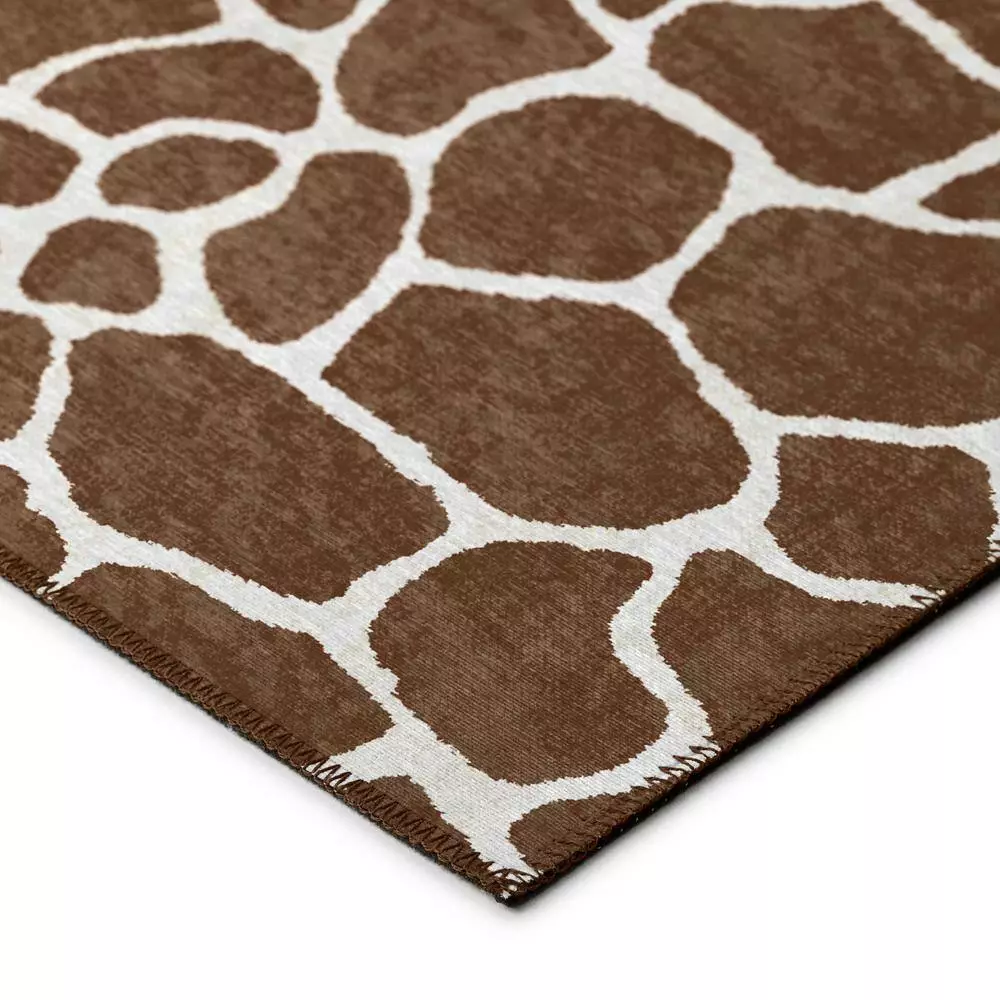 By Addison Kruger Chocolate Rug 8 Ft. 10 Ft. X Area Animal Print 4 By Addison Kruger Chocolate Rug 8 Ft. 10 Ft. X Area Animal Print - Image 2