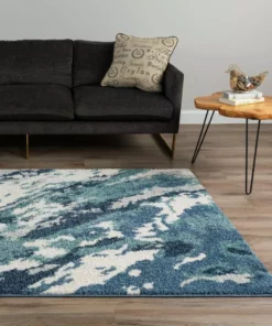 By Addison Rug Harmony 3 Denim 5 Ft. X 1 In. 5 In. 7 Ft. Area -TrafficMaster Sales denim addison rugs area rugs hdhm3de5x7 31 1000