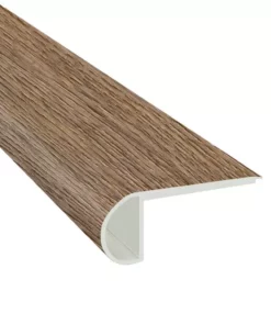 Trafficmaster Edward Molding Nose Vinyl Wide X Oak-3/4 In. Length 2-3/4 In. Thick 94 In. Stair Flush Luxury