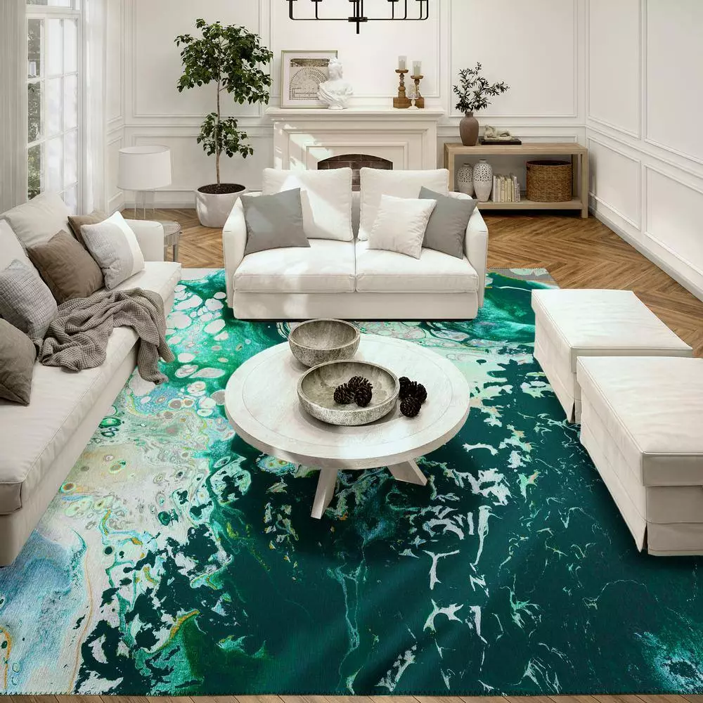 Copeland Addison Rug Rug By Emerald City 5 Ft. 3 Ft. X Area Abstract 11 Copeland Addison Rug Rug By Emerald City 5 Ft. 3 Ft. X Area Abstract - Image 9