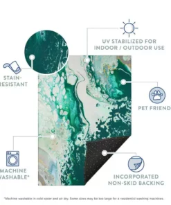 Copeland Addison Rug Rug By Emerald City 5 Ft. 3 Ft. X Area Abstract 17 Copeland Addison Rug Rug By Emerald City 5 Ft. 3 Ft. X Area Abstract -TrafficMaster Sales emerald city addison rugs area rugs hdkc10em3x5 fa 1000