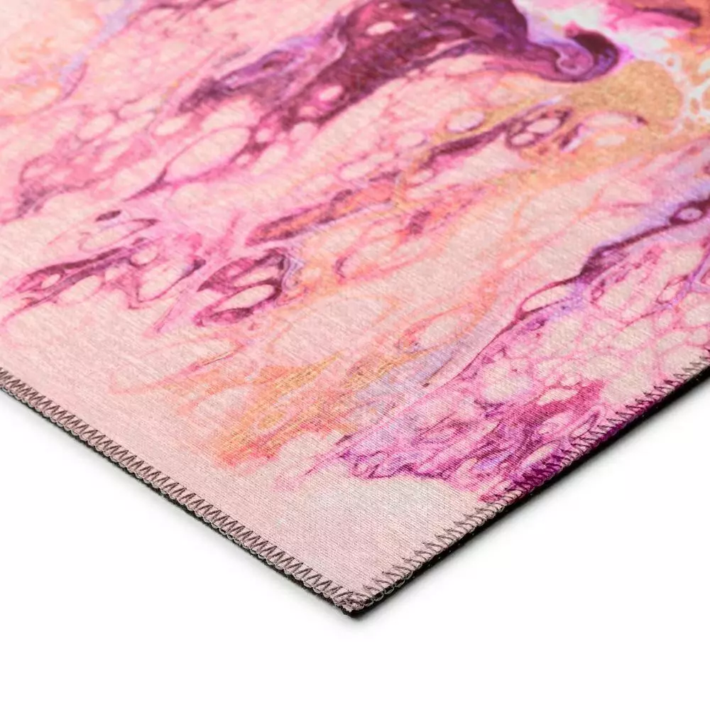 Copeland By Addison Rug Flamingo X 6 In. 8 In. 2 Ft. 1 Ft. Accent Abstract 4 Copeland By Addison Rug Flamingo X 6 In. 8 In. 2 Ft. 1 Ft. Accent Abstract - Image 2