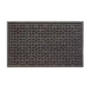 By Trafficmaster Door Mat 18 In. X 30 In. Texture Gray