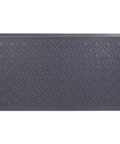 Trafficmaster Fairmont Door Mat Tile 20 In. 36 In. X Comfort Gray