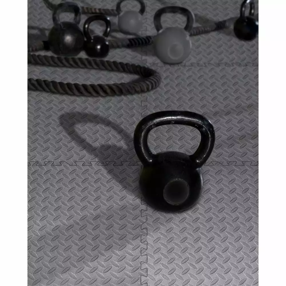 By Trafficmaster Tile Tiles/Pack) T Foam W X (24 Sq. Ft.) 0.47 In. L X 24 In. (6 Interlocking Floor Gym Gray 11 By Trafficmaster Tile Tiles/Pack) T Foam W X (24 Sq. Ft.) 0.47 In. L X 24 In. (6 Interlocking Floor Gym Gray - Image 9