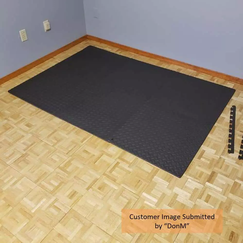 By Trafficmaster Tile Tiles/Pack) T Foam W X (24 Sq. Ft.) 0.47 In. L X 24 In. (6 Interlocking Floor Gym Gray 13 By Trafficmaster Tile Tiles/Pack) T Foam W X (24 Sq. Ft.) 0.47 In. L X 24 In. (6 Interlocking Floor Gym Gray - Image 11