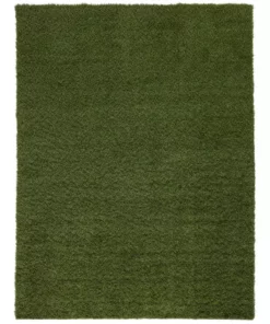 Trafficmaster Rug Fescue 8 Ft. 6 Ft. Green X Soft Artificial Gras