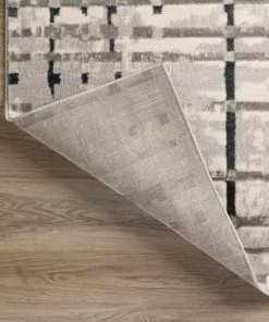 By Addison Gentry Rug Checker 4 3 Ft. 3 In. 5 Ft. 1 In. X Area Abstract Grey -TrafficMaster Sales grey addison rugs area rugs hdge4gr3x5 66 1000