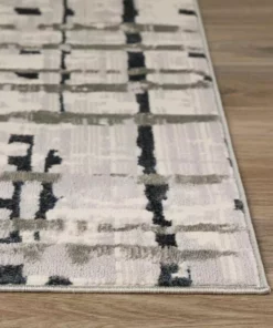 By Addison Gentry Rug Checker 4 3 Ft. 3 In. 5 Ft. 1 In. X Area Abstract Grey -TrafficMaster Sales grey addison rugs area rugs hdge4gr3x5 76 1000