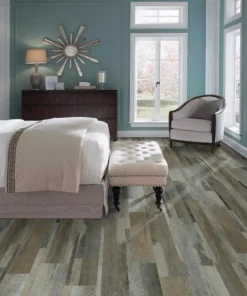 By Trafficmaster Plank Case) Wood Vinyl 36 In. (36 Sq. Ft. X 6 In. Multi-Width Look Peel Distressed Stick Grey -TrafficMaster Sales grey distressed wood trafficmaster vinyl plank flooring wd6098 4f 1000