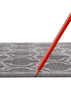 Trafficmaster Trelli Rug Accent 2 Ft. 4 Ft. 6 In. X Grey -TrafficMaster Sales grey trafficmaster area rugs mt1004446 77 1000