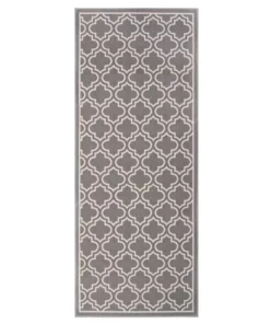 Trafficmaster Accent Rug Trelli Polyester 2 Ft. 5 Ft. X Grey -TrafficMaster Sales grey trafficmaster area rugs mt1005612us c3 1000