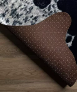 Winston By Addison Rug 9 Holstein Faux Hyde 7 In. 9 Ft. X 9 In. 7 Ft. Area -TrafficMaster Sales holstein addison rugs area rugs hdwn9ho8x10 66 1000