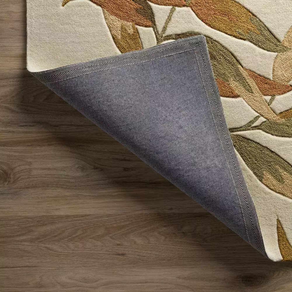 By Addison Ascot Rug 4 Ivory 5 Ft. X 9 In. 7 Ft. Area Bombay Floral 5 By Addison Ascot Rug 4 Ivory 5 Ft. X 9 In. 7 Ft. Area Bombay Floral - Image 3