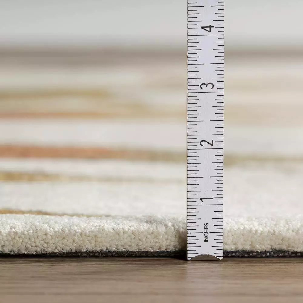 By Addison Ascot Rug 4 Ivory 5 Ft. X 9 In. 7 Ft. Area Bombay Floral 6 By Addison Ascot Rug 4 Ivory 5 Ft. X 9 In. 7 Ft. Area Bombay Floral - Image 4