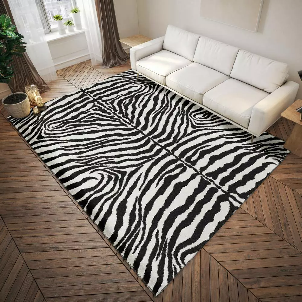 By Addison Kruger Ivory Rug 14 Ft. 10 Ft. X Area Animal Print 10 By Addison Kruger Ivory Rug 14 Ft. 10 Ft. X Area Animal Print - Image 8