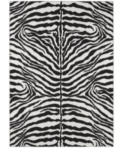 By Addison Kruger Ivory Rug 14 Ft. 10 Ft. X Area Animal Print